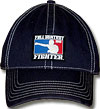 FCF Washed Navy Hat with rubber logo patch