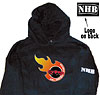 NHB Hooded Flame Sweatshirt
