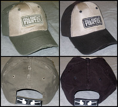 FCF Distressed Washed Hats - Available in colors Moss or Black