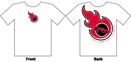 White Flame t-shirt