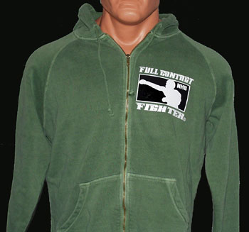 Pigment Dyed Full-Zip Hooded NHB Sweatshirt