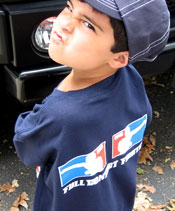 Back of Kids NHB Shirt