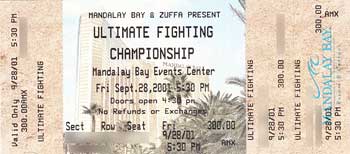 UFC ticket