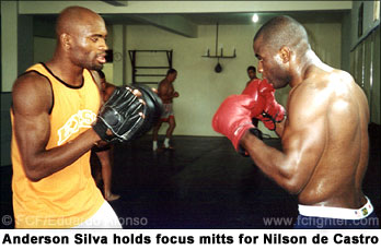 Anderson Silva and Nilson de Castro