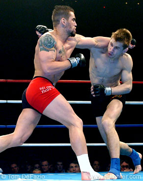 Rich Clementi (left) vs. Sergey Goliaev
