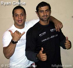 Ryan Gracie (left)