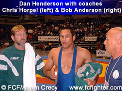 Chris Horpel, Dan Henderson and Bob Anderson