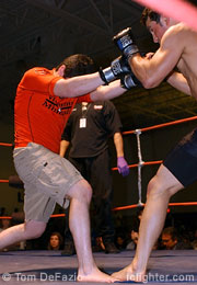 Bret Perchaluk (left) vs. Jesse Moreng