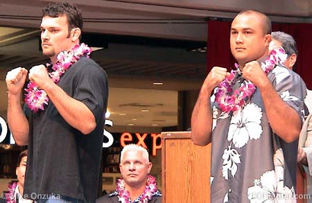 Rodrigo Gracie (left) vs. BJ Penn