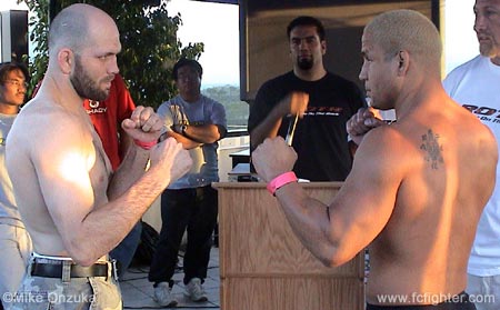 Matt Lindland (left) vs. Tony Fryklund