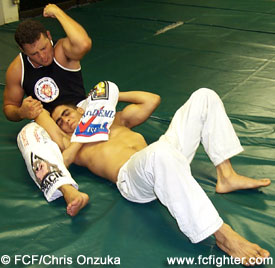 Marcelo Tigre training