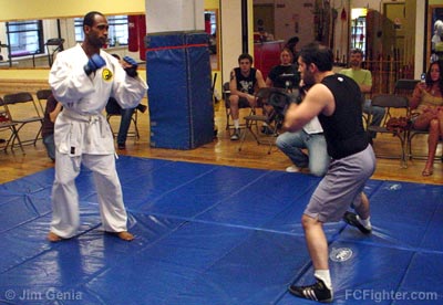 Tareyton (left) and Trask square off