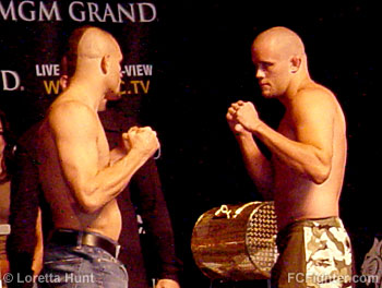 Chuck Liddell (left) vs. Jeremy Horn