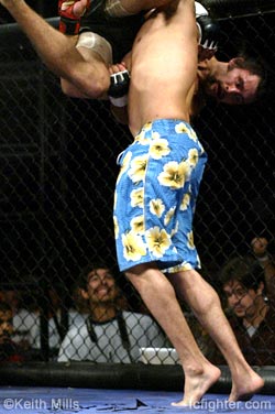 Gilbert Melendez slamming Olaf Alfonso