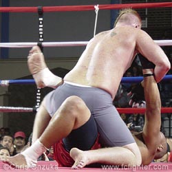 Charles Hendrickson punching Scott Tam