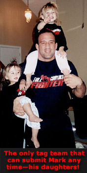 Mark Coleman and his girls