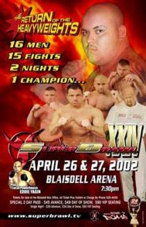 SuperBrawl 24 poster