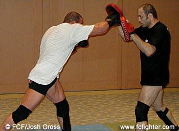 Mark Coleman and Randy Couture