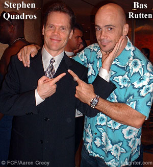 Stephen Quadros and Bas Rutten