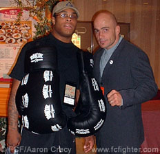 Gilbert Yvel and Bas Rutten