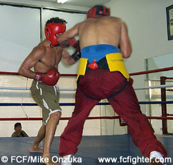 Tony DeSouza boxing