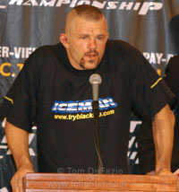 Liddell post-fight