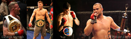 (From left to right): Al Buck, Dan Miller, Tamden McCory, and Alexis Aquino - Photos by Zack Lynch 