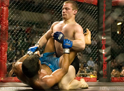 Extreme Challenge 75: Zack Makowski (top) vs. Leandro Escobar - Photo by Tom DeFazio