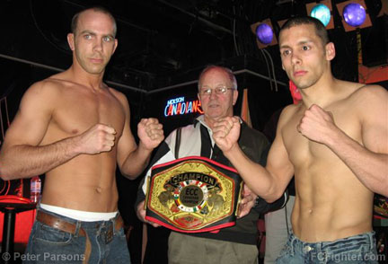 ECC 5 Weigh-ins: Jason MacKay vs. Shawn Krysa - Photo by Peter Parsons