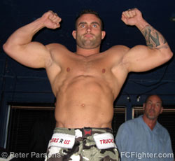 ECC 6 Weigh-ins: Roger Hollett - Photo by Peter Parsons
