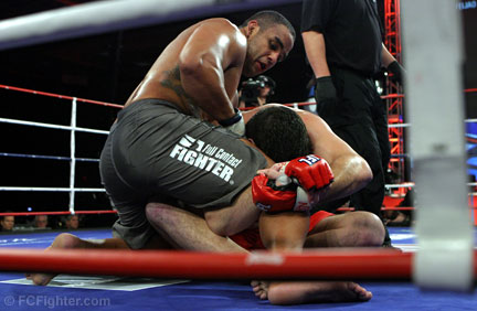 IFL (June 16, 2007): Rafael Custodio (left) vs. Marcio Cruz - Photo by Steven Marrocco