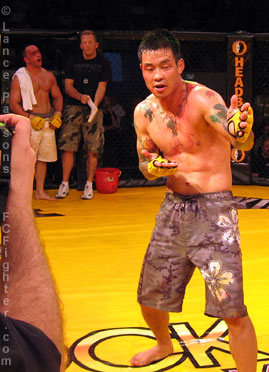 King of the Cage Canada (July 14, 2007): Alex Sung defeats Tim Thurston - Photo by Lance Parsons