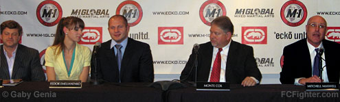 M-1 Global Press Conference (Oct 22, 2007) - Photo by Gaby Genia