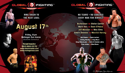 Global Fighting Championship Graphic