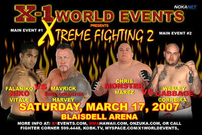 X-1 Xtreme Fighting 2 Poster