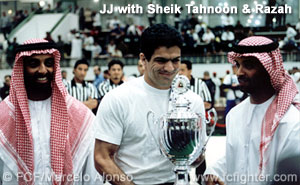 JJ with Sheik Tahnoon and Razah