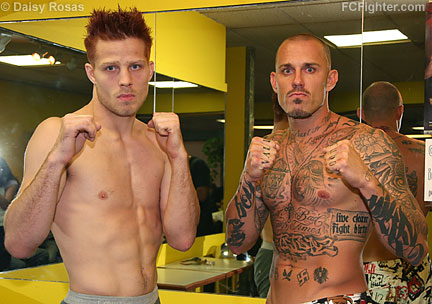 Nick Ring (left) vs. Mike Malone