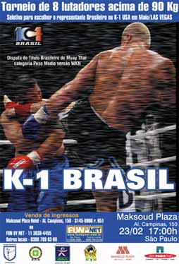 K-1 Brazil 2003 poster