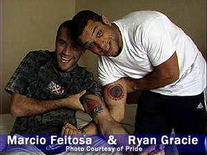Marcio Feitosa and Ryan Gracie
