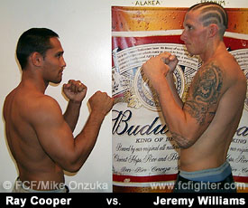 Ray Cooper vs. Jeremy Williams